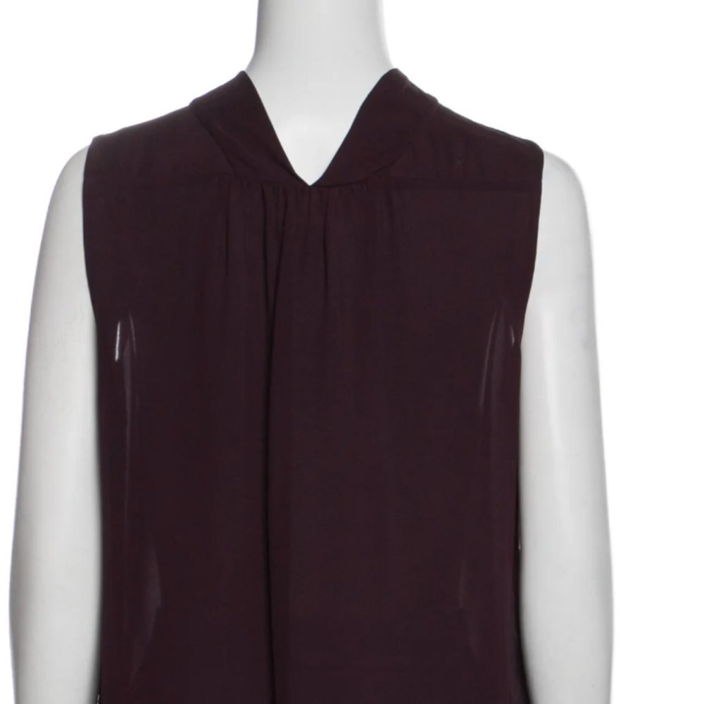 Rebecca Taylor Silk Mock neck Blouse. Size 2